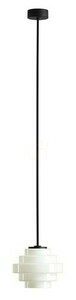 Taklampa Aldex Filo Milky svart glas 14 cm 9002PL_G1_L small 0