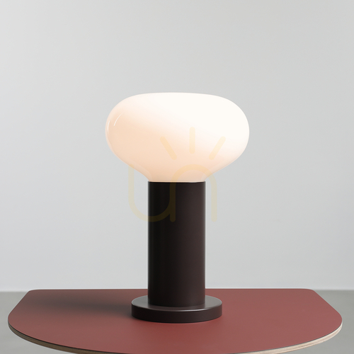 Kontrollera Skrivbordslampa Aldex Flo Mokka S opalglas 19 cm 7000B28_S