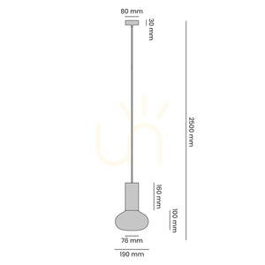 Aldex Flo Moss S pendellampa i opalglas, 19 cm, 7000G26_S small 2