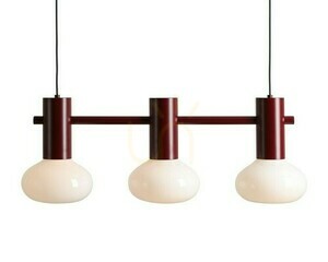 Taklampa Aldex Flo 3 Ruby S opalglas 7000E27_S small 0