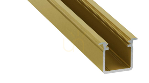 Kontrollera LUMINES LED-profil typ G RAL1923 matt. 2 m