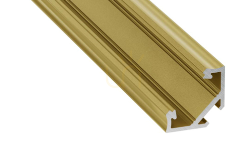 Kontrollera LUMINES LED-profil typ C RAL1923 matt. 1 m