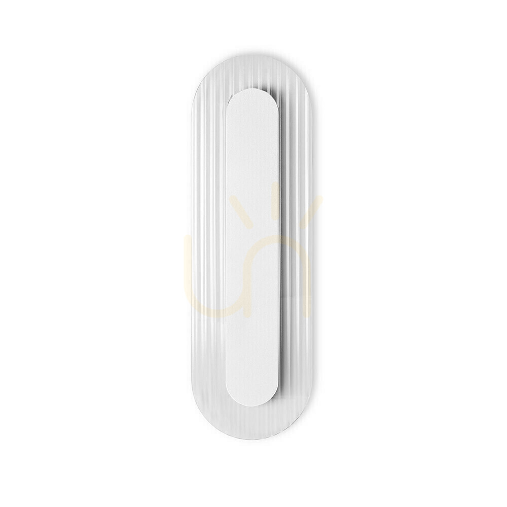 RIFLO W B vit vägglampa, vägglampa UMMO