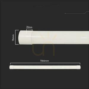 V-TAC 40W LED utanpåliggande linjär armatur SAMSUNG CHIP 120cm 120Lm/W CCT Färgbyte VT-8340CCT 3000K-6500K 4800lm 5 V-TAC 40W LED utanpåliggande linjär armatur SAMSUNG CHIP 120cm 120Lm/W CCT Färgbyte VT-8340CCT 3000K-6500K 4800lm small 5