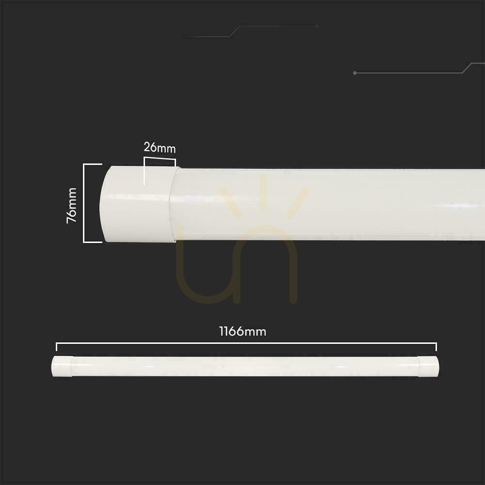 Kontrollera V-TAC 40W LED utanpåliggande linjär armatur SAMSUNG CHIP 120cm 120Lm/W CCT Färgbyte VT-8340CCT 3000K-6500K 4800lm V-TAC 40W LED utanpåliggande linjär armatur SAMSUNG CHIP 120cm 120Lm/W CCT Färgbyte VT-8340CCT 3000K-6500K 4800lm