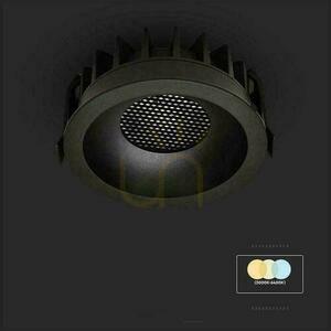 V-TAC LED Downlight 24W BRIDGELUX CHIP CCT-armatur Svart Raster Antireflex Honeycomb VT-17024 2540lm 7 V-TAC LED Downlight 24W BRIDGELUX CHIP CCT-armatur Svart Raster Antireflex Honeycomb VT-17024 2540lm small 7