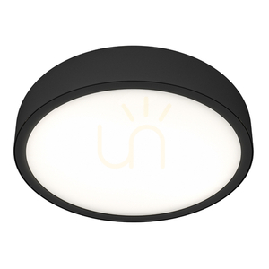 Plafond Cedrone 22 cm vit svart LED 3000K 14W Open Design Highlights small 2