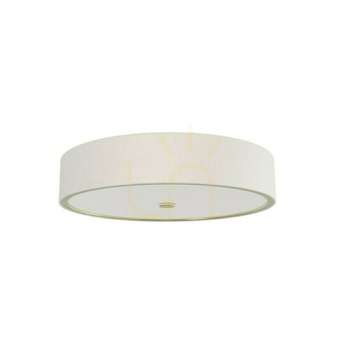 Kontrollera Plafond Zalindro Open Design Highlights Vit 4-ljus E27 Ø545 mm