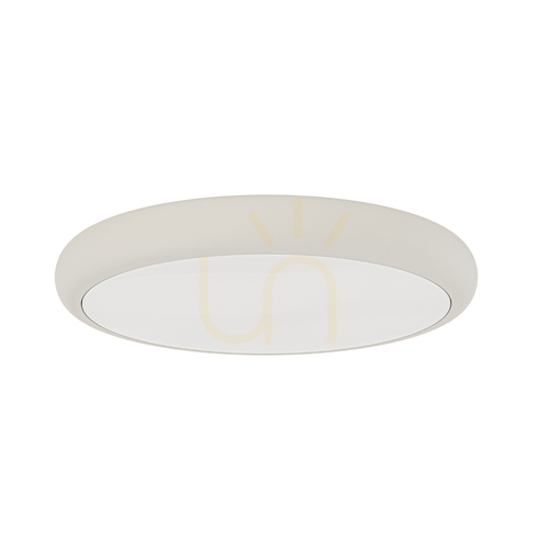 Kontrollera Plafond Piatto 80 cm Vit Toupe LED 3000K Open Design Highlights