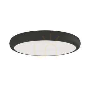 Plafond Open Design Highlights Piatto 80 cm vit svart LED 3000K 73W small 0