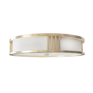 Plafond Sandro Open Design Highlights vit matt 50 cm satin gold 4 lampor small 0
