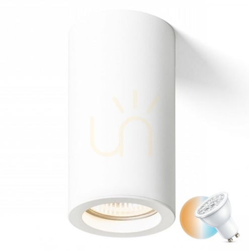 Kontrollera Plafond Rendl R14559 Moma Taklampa, Downlight Vit