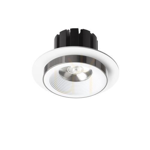 Kontrollera Rendl Infälld armatur R14567 Sharm Led infälld lampa, set vit svart krom