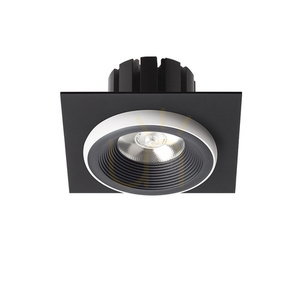 Rendl SHARM SQ I R14581 svart/vit infälld LED-armatur 10 W 3000 K small 1