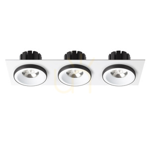 Rendl R14588 Sharm Led infälld takarmatur, vit/svart Sets small 1