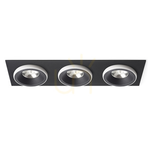Rendl Infälld armatur R14589 Sharm Led infälld lampa, set svart/vit small 0