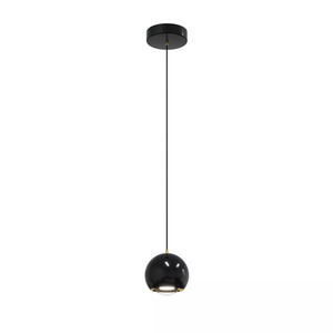 AURENIA 5W LED-pendellampa svart 3000K small 0