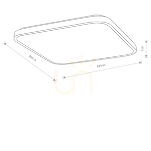 AGNES SQUARE LED PRO Plafond 10993 Nowodvorski 5 AGNES SQUARE LED PRO Plafond 10993 Nowodvorski small 5