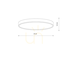 Plafond DENIA LED S 11755 Nowodvorski small 5