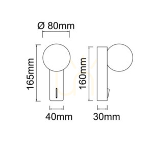 Hänglampa Boletta Open Design Highlights vit opal svart IP44 G9 8W металл glas small 4