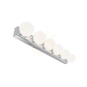 Vägglampa Merino Open Design Highlights vit krom IP44 G9 6 ljuspunkter small 3