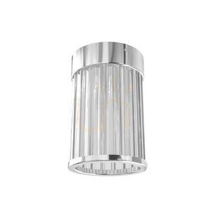 Taklampa Fiatto Cromo 8W G9 Krom Glas Metall Open Design Highlights small 2