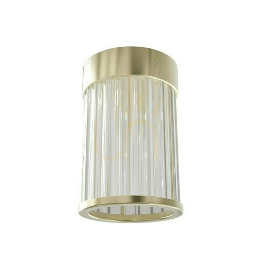 Kontrollera Taklampa Fiatto Open Design Highlights Transparent Satin Gold G9 Ø80 mm