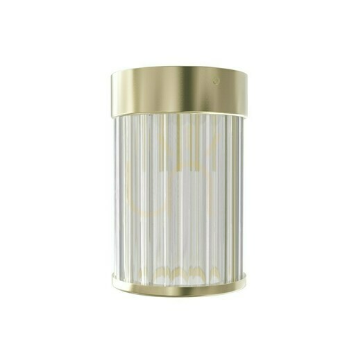 Kontrollera Taklampa Fiatto Open Design Highlights Transparent Satin Gold G9 Ø80 mm
