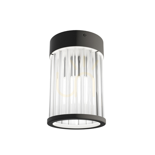 Kontrollera Taklampa Fiatto Open Design Highlights svart glas metall G9 8W Ø80 mm