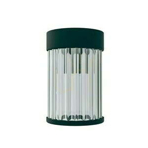 Taklampa Fiatto Open Design Highlights svart glas metall G9 8W Ø80 mm small 0