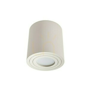 Taklampa Rullo Toupe IP44 GU10 aluminium 90 mm Open Design Highlights small 3