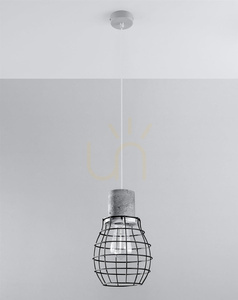 Taklampa LUGO Sollux small 0