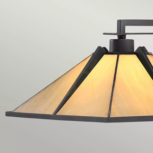 Pomeroy bordslampa - 1 ljuskälla - Western brown Elstead small 1