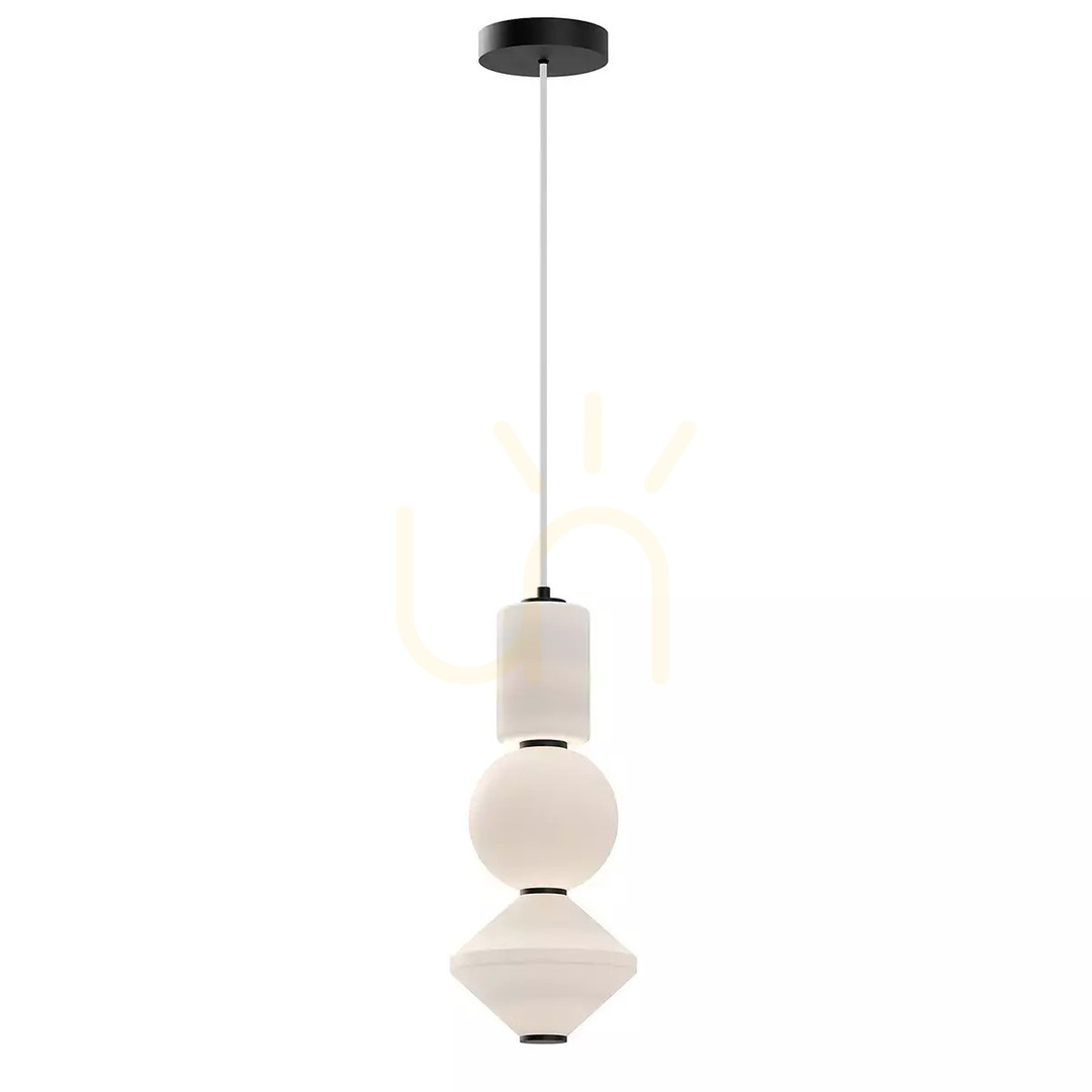Kontrollera Alora Mood Bijou LED-pendellampa, matt svart, ALM-BIJOU-P3-MB Alora Mood Bijou LED-pendellampa, matt svart, ALM-BIJOU-P3-MB