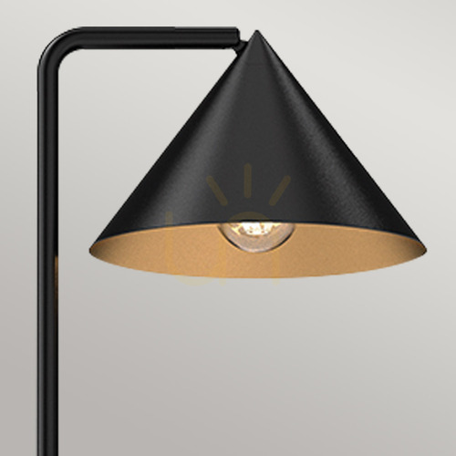 Kontrollera Remyck golvlampa - 1 ljuskälla - Matt svart Elstead