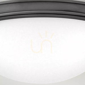 Liten taklampa Collier - 2 ljuskällor - Svartoxid Elstead small 1
