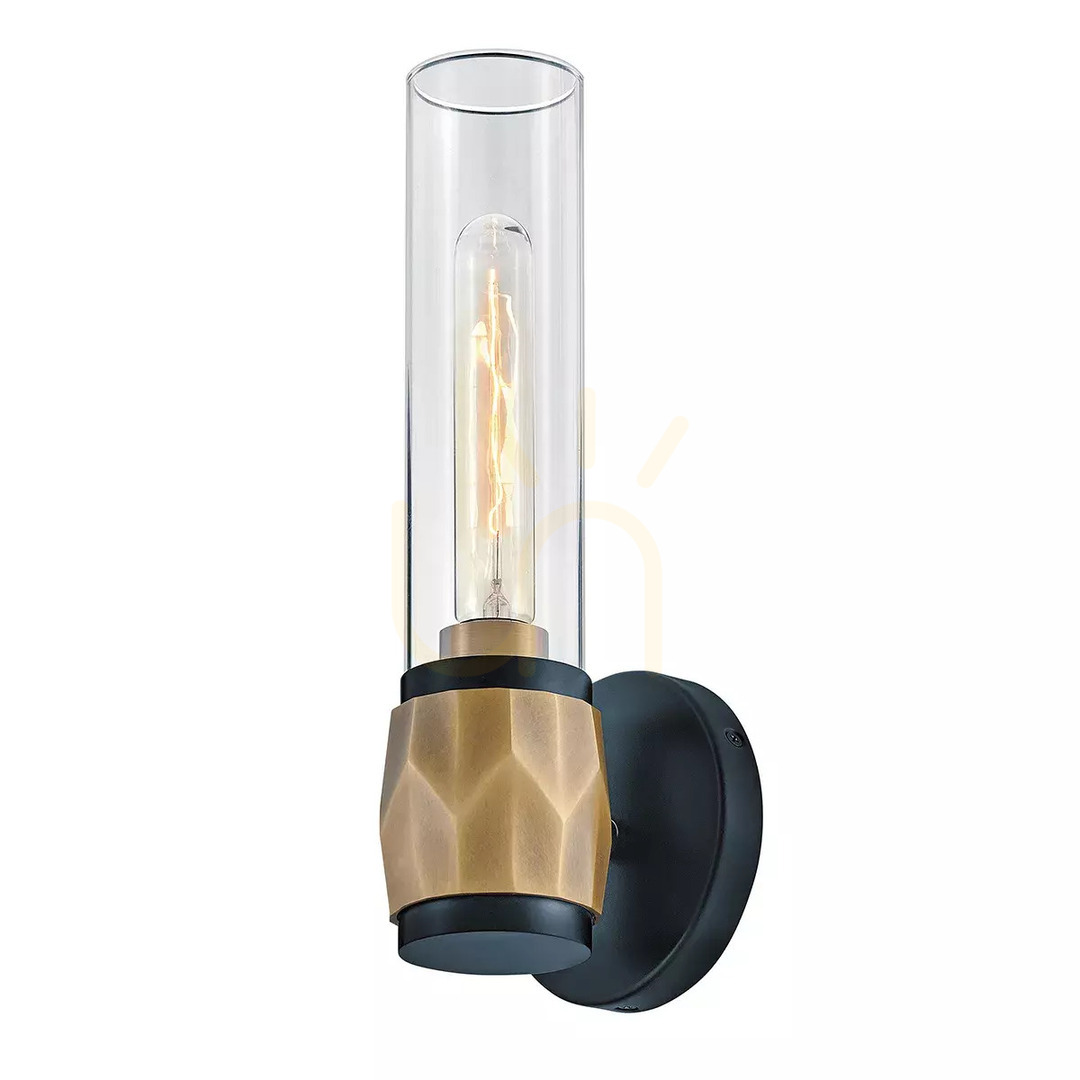 Utsikt Ellison vägglampa - 1 ljuskälla - Svart, klassisk Elstead Ellison vägglampa - 1 ljuskälla - Svart, klassisk Elstead