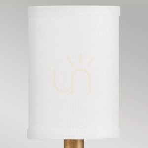 Moore vägglampa - 1 ljuskälla - Mässing Heritage Brass Elstead small 4