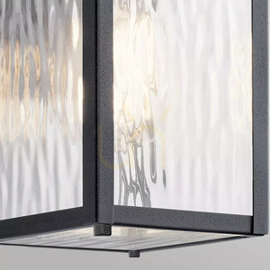 Elstead Cappanna liten vägglykta för utomhusbruk, struktursvart, 1×E27 small 1