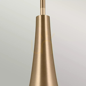 Deela taklampa - 1 ljuskälla - Champagne brons Elstead small 1