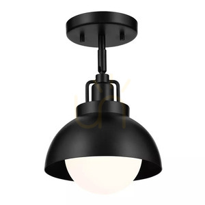 Vägglampa, Halvplafond, Niva Pendellampa - 1 ljuskälla - Svart Elstead 1 Vägglampa, Halvplafond, Niva Pendellampa - 1 ljuskälla - Svart Elstead small 1
