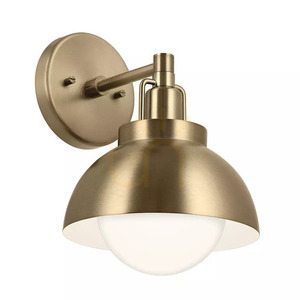Vägglampa, Halvplafond, Niva Pendellampa - 1 ljuskälla - Champagne Bronze Elstead small 0