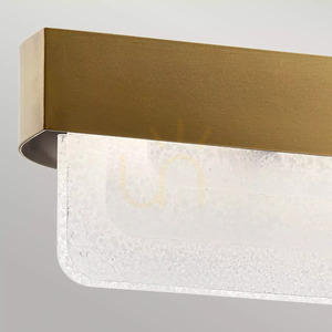 Serene LED-pendel för köksö 92,5 cm - Natural Brass Elstead small 2