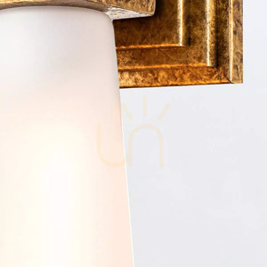 Kristy vägglampa - 1 ljuskälla - Faded gold Elstead small 1