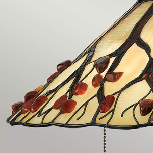 Whispering bordslampa - 2 ljuskällor - Valiant brons Elstead small 2
