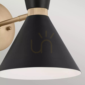 Phix vägglampa - 2 ljuskällor - Champagne brons Elstead small 4