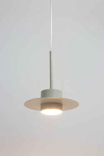 Kontrollera Pendellampa Sigma CHARLIE S grå beige 20 cm GX53 41298