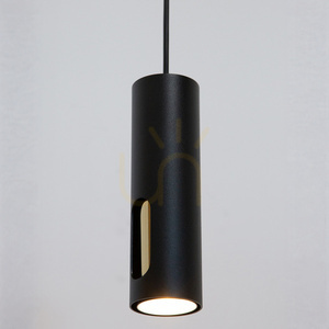 Pendellampa Sigma FLOW 1 svart/guld GU10 41219 1 Pendellampa Sigma FLOW 1 svart/guld GU10 41219 small 1