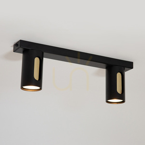 Plafond Sigma FLOW 2 svart/guld 38 cm 41217 2 Plafond Sigma FLOW 2 svart/guld 38 cm 41217 small 2