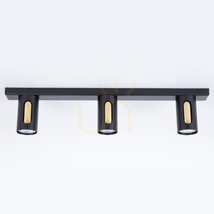 Plafond Sigma FLOW 3 svart/guld 60 cm 41218 2 Plafond Sigma FLOW 3 svart/guld 60 cm 41218 small 2
